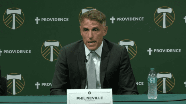 Phil Neville intentará llevar a Portland a lo más alto en la MLS.