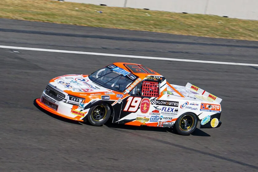 Diego Ortiz, campeón de la Trucks Series. 