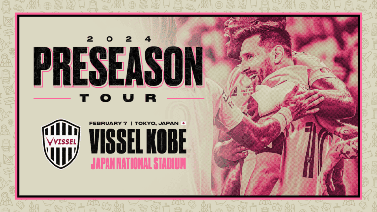 MESSI y el INTER MIAMI jugarán en JAPÓN.