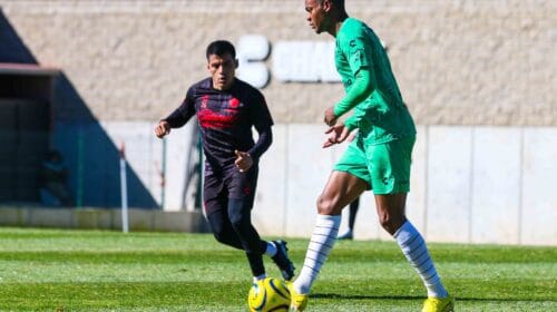 SANTOS y ATLAS se enfrentaron en partido de preparación.