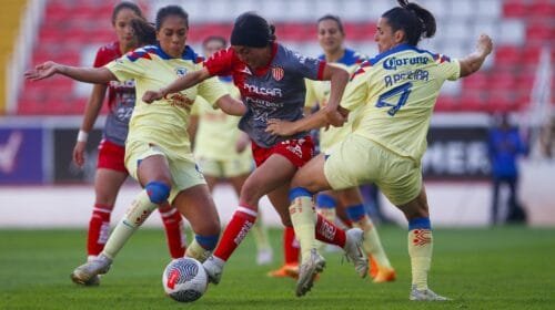 NECAXA Y AMÉRICA igualaron 1-1 en la LIGA MX FEMENIL.