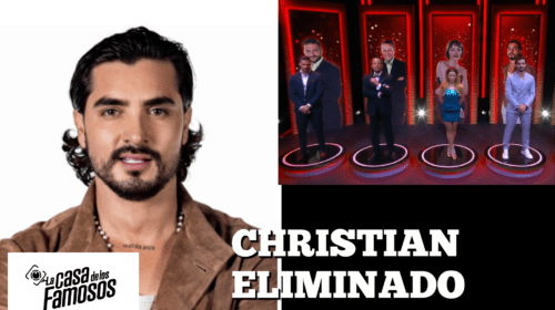 Christian Estrada primer eliminado en La Casa de los Famosos
