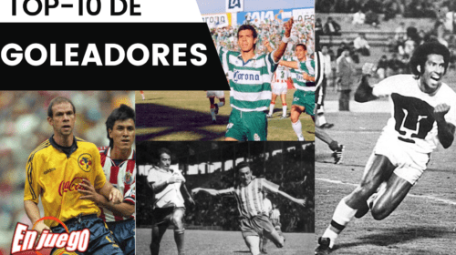 Los 10 máximos goleadores de la Liga Mx