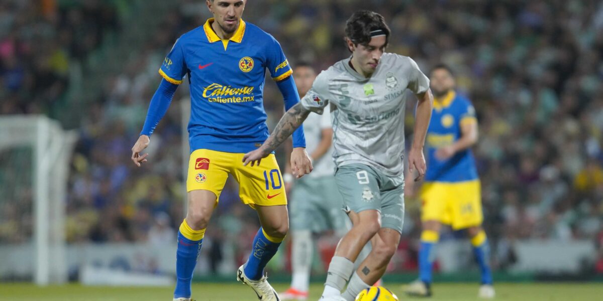 Santos Laguna y América empatan 1-1 en el Estadio Corona