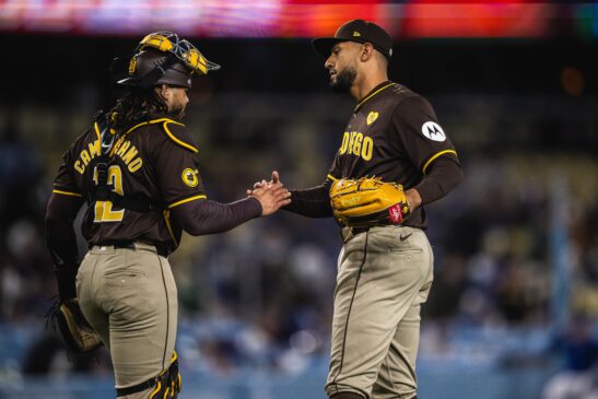 Robert Suárez y Luis Campusano.