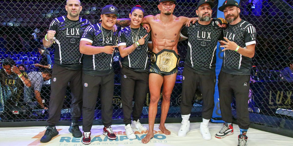 Alán "Tiburón Blanco" Domínguez enfrentará a Nayib "Cachorro" López se enfrentarán en LUX 042