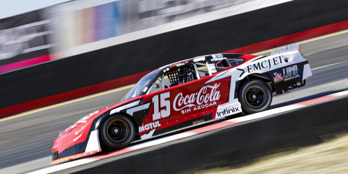 Rubén Pardo va por la victoria en NASCAR México de Chiapas