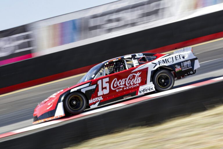 Rubén Pardo va por la victoria en NASCAR México de Chiapas