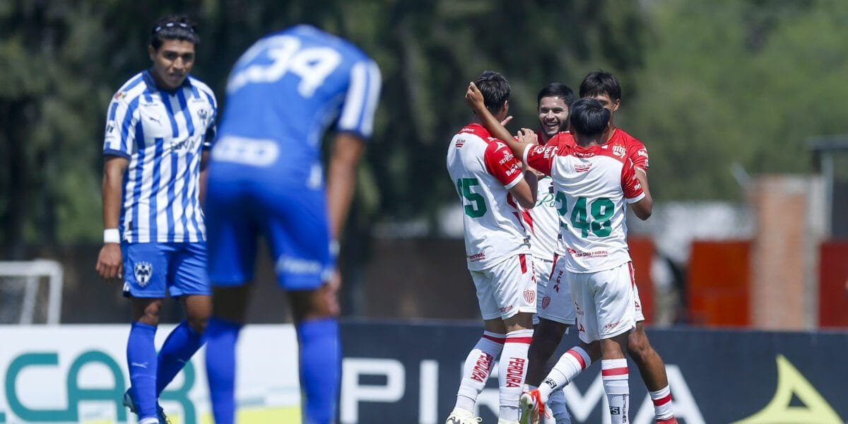 Necaxa Sub 18 arrasan en la semifinal de ida frente a Monterrey