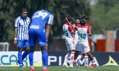 Necaxa Sub 18 arrasan en la semifinal de ida frente a Monterrey