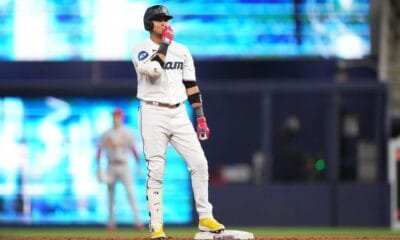 Luis Arráez nuevo jugador de los Padres de San Diego