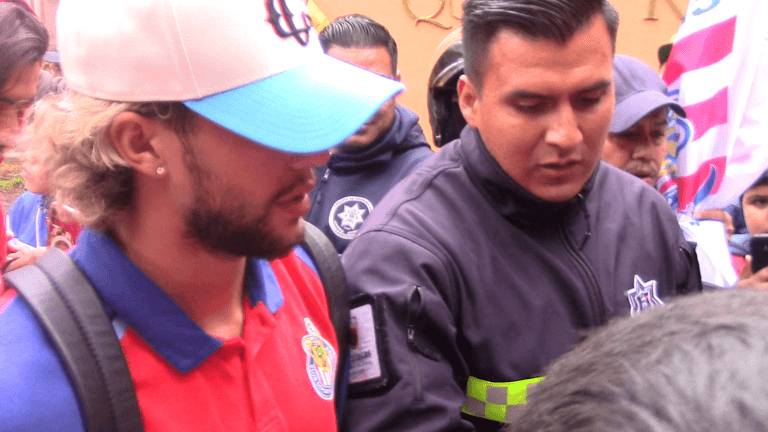 Reciben cientos a las Chivas en Zacatecas (Video)