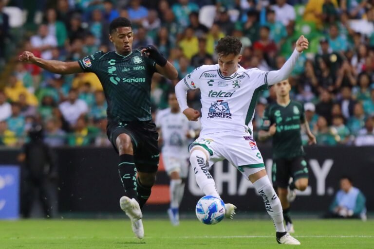 León y Santos empatan 1-1 en el Estadio León