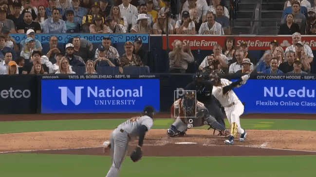 MLB: Jurickson Profar conecto un cuadrangular de 3 carreras para los San Diego Padres.