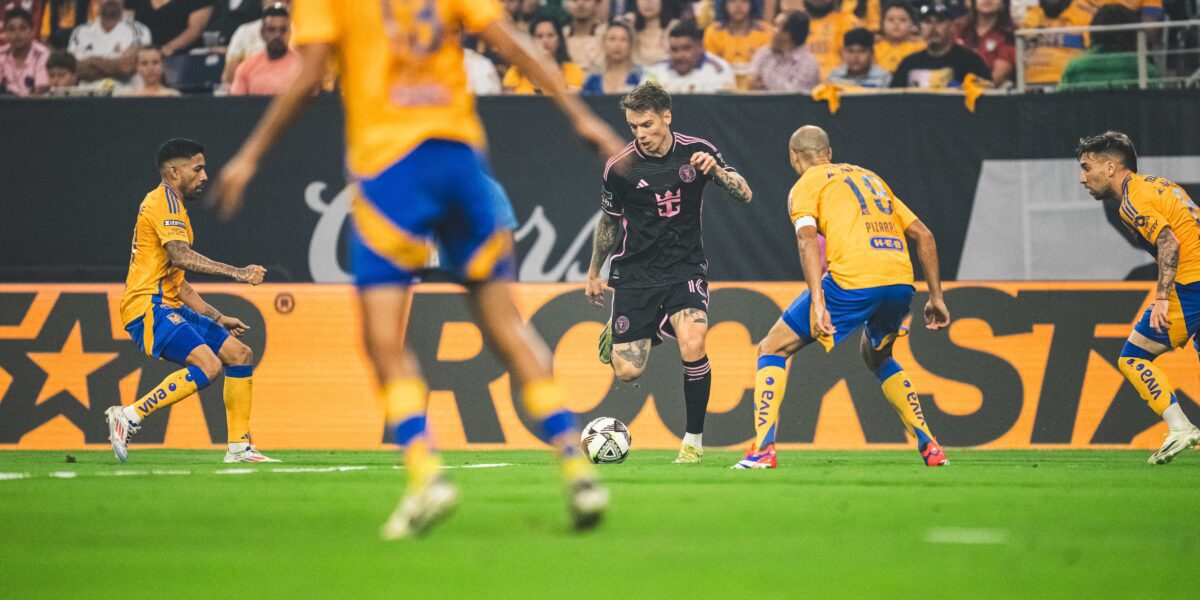Leagues Cup: Tigres vence 2-1 a Inter Miami en partido de alto nivel