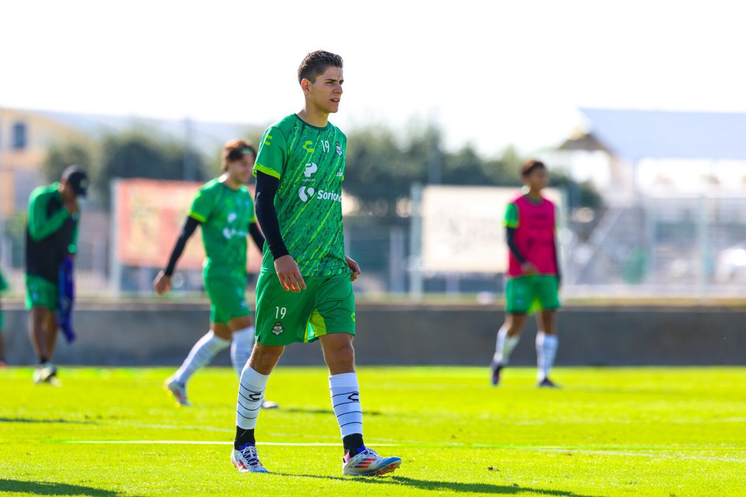 Santiago Muñoz, atacante de Santos Laguna.