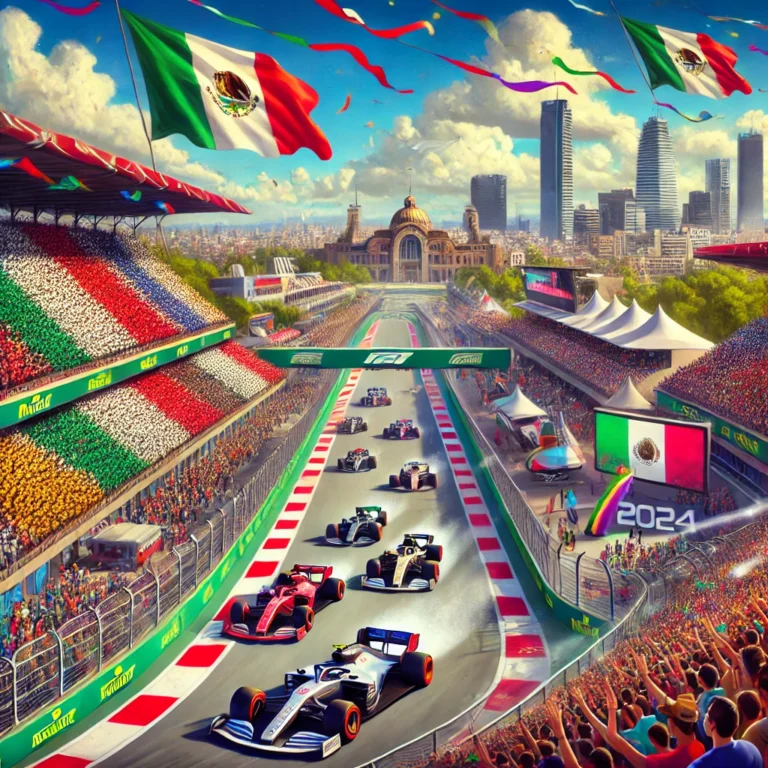 Todo listo para el Gran Premio de México 2024.