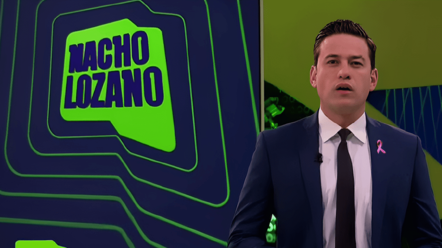Nacho Lozano debutó en Imagen Televisión.