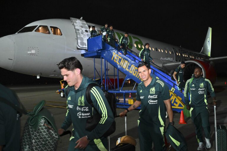 Selección Mexicana llega a Honduras.