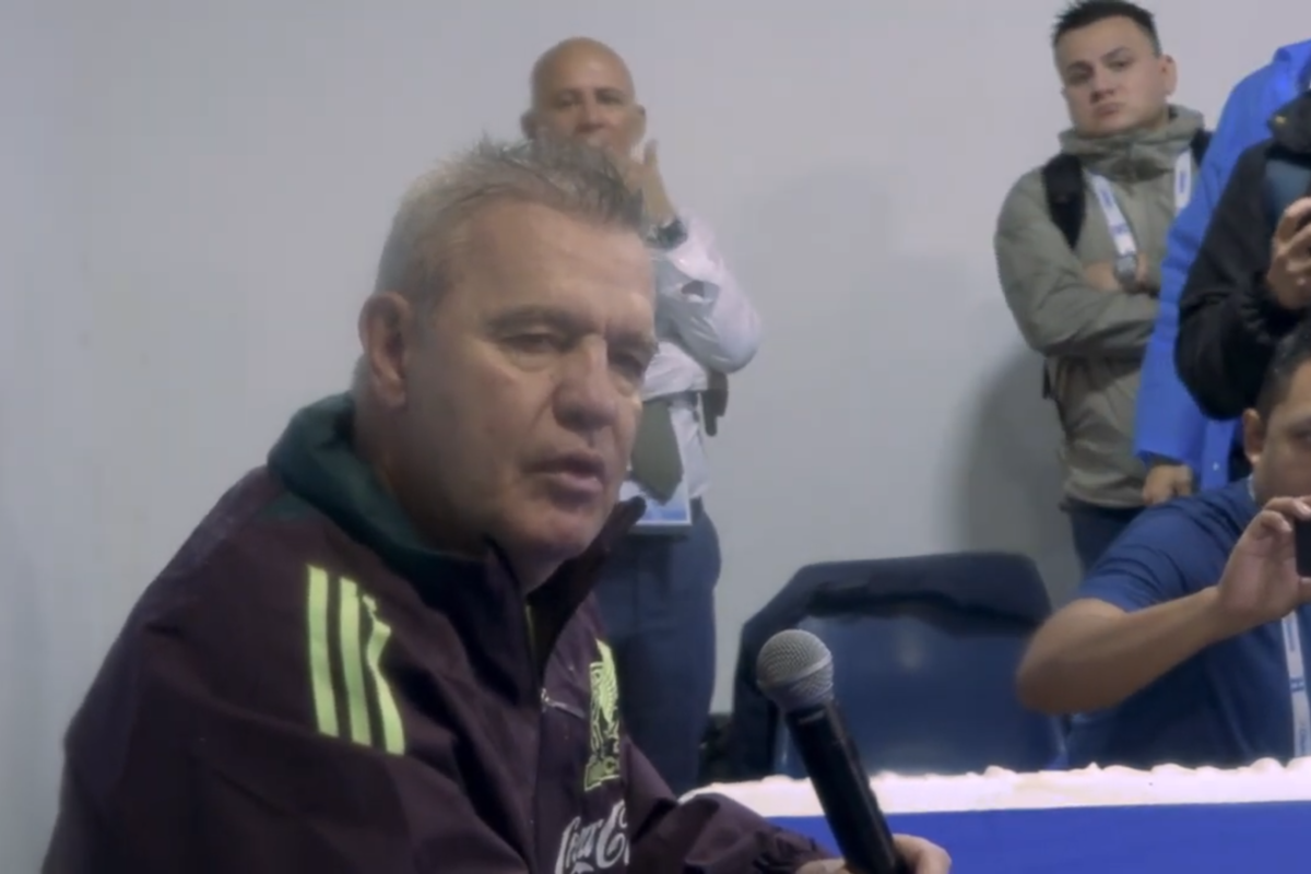 Javier Aguirre en conferencia de prensa tras la derrota 2-0 en Honduras.