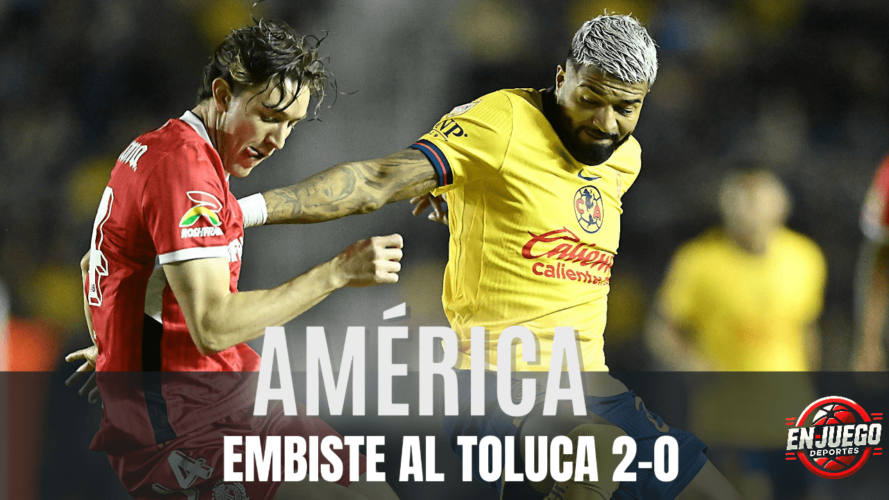 Lee más sobre el artículo América derrota 2-0 a Toluca con brillante actuación de Rodrigo Aguirre