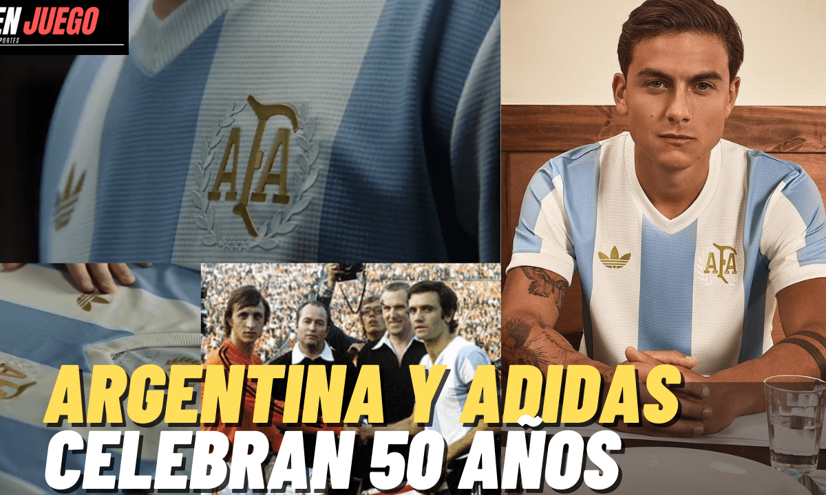 ARGENTINA y su jersey conmemorativo.