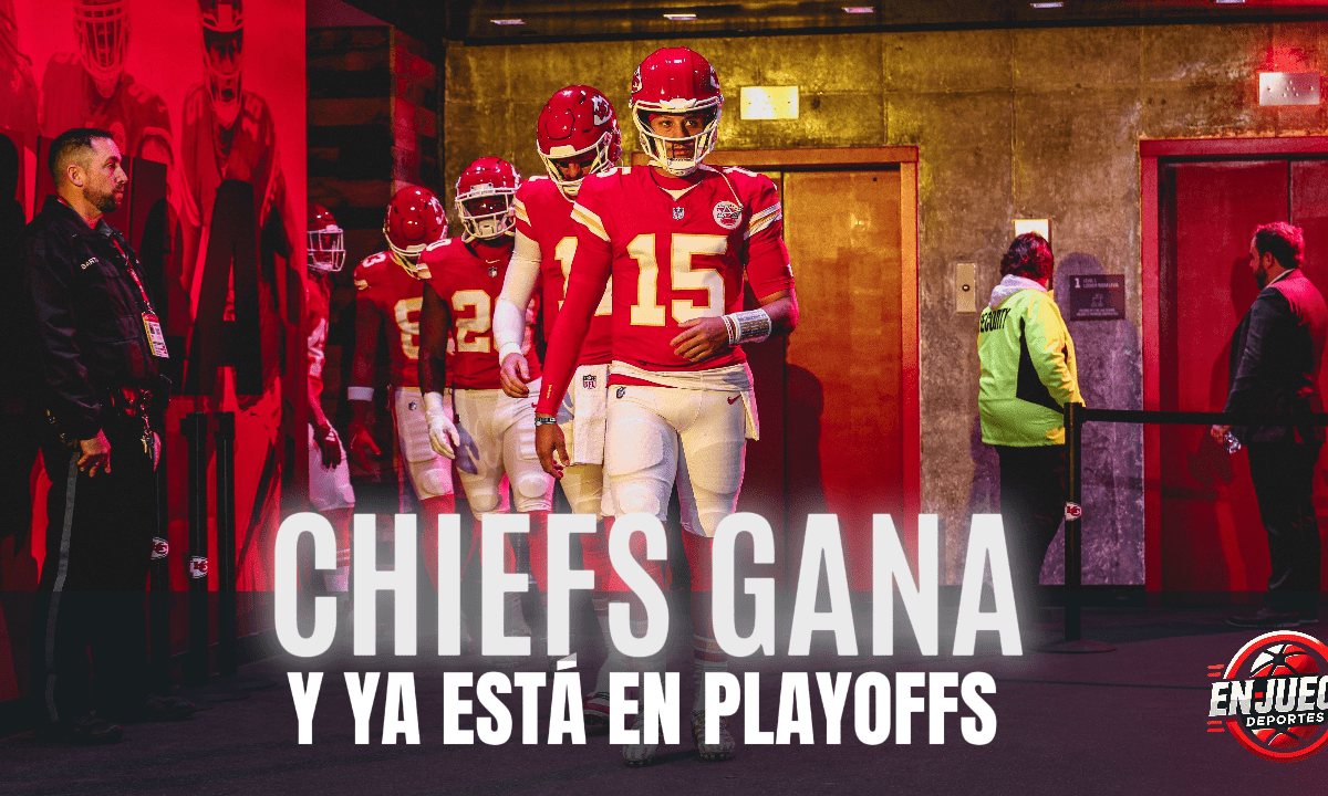 Los Chiefs vencieron a los Raiders y ya están en playoffs.