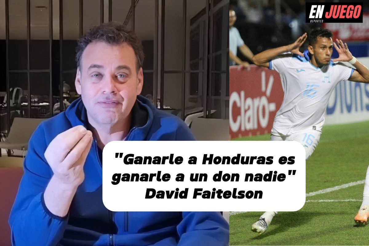 David Faitelson lanzó duras críticas a Honduras.