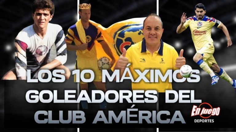 Los 10 Máximos Goleadores del Club América 1 Los 10 Máximos Goleadores del Club América