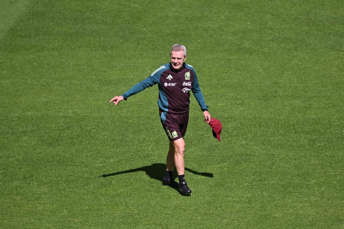 Javier Aguirre, director técnico de México.
