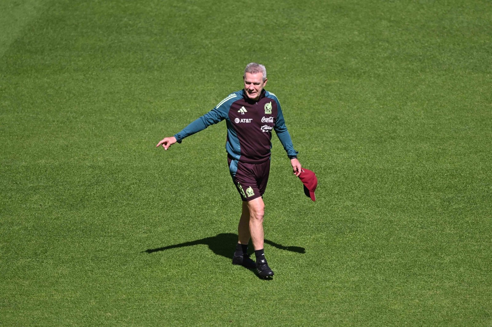 Javier Aguirre, director técnico de México.
