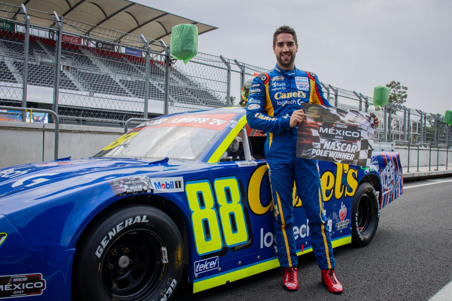 Rubén García Jr. Logra la Pole en la NASCAR México Series en el SpeedFest