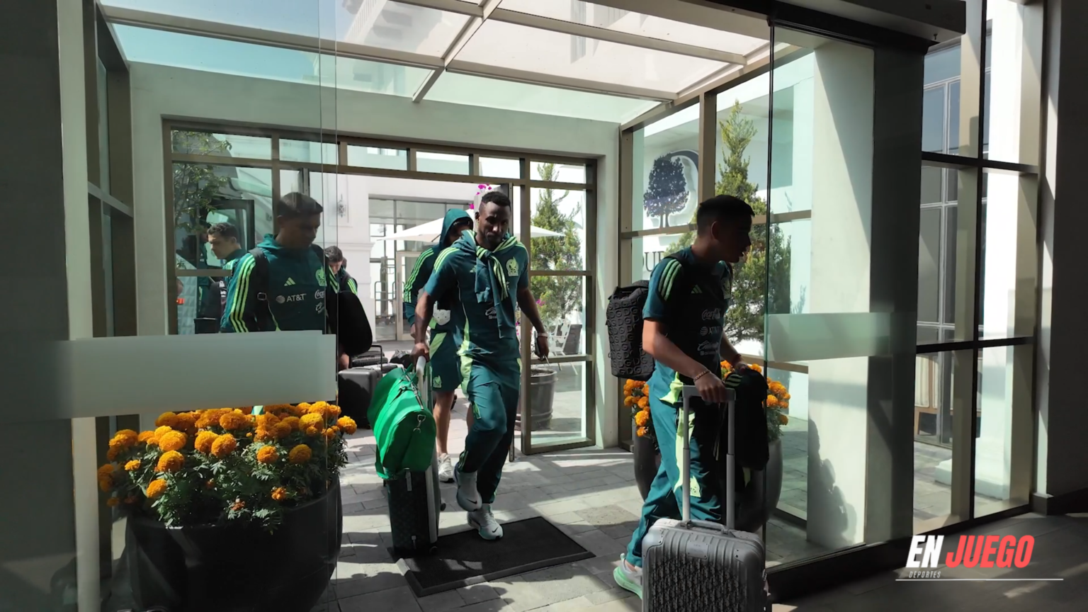 La Selección Mexicana ya está en Toluca.