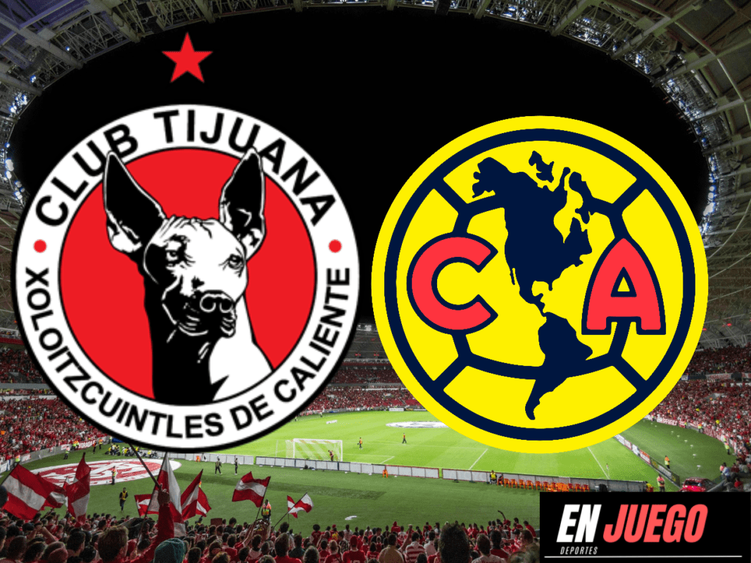 Logotipos de Xolos y América.