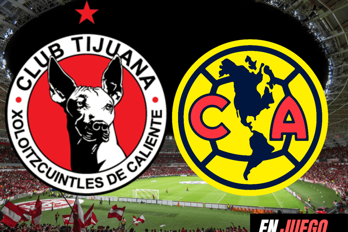 Logotipos de Xolos y América.