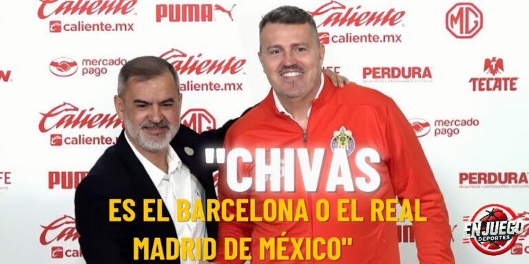 Óscar García, nuevo director técnico de Chivas.