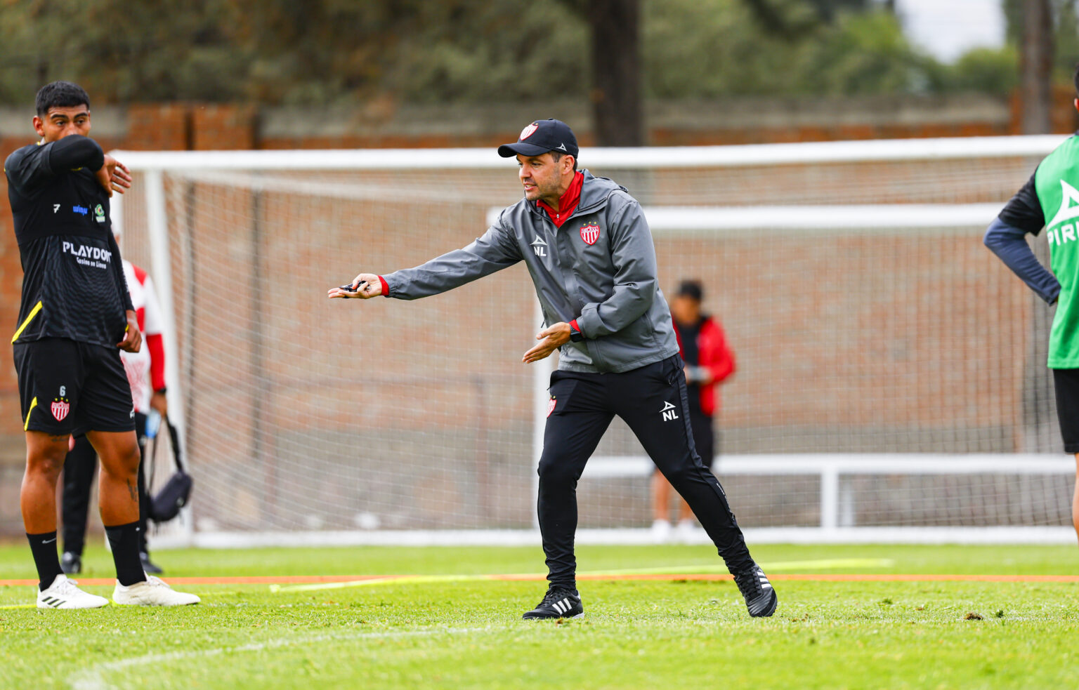 Nicolás Larcamón director técnico del Necaxa.