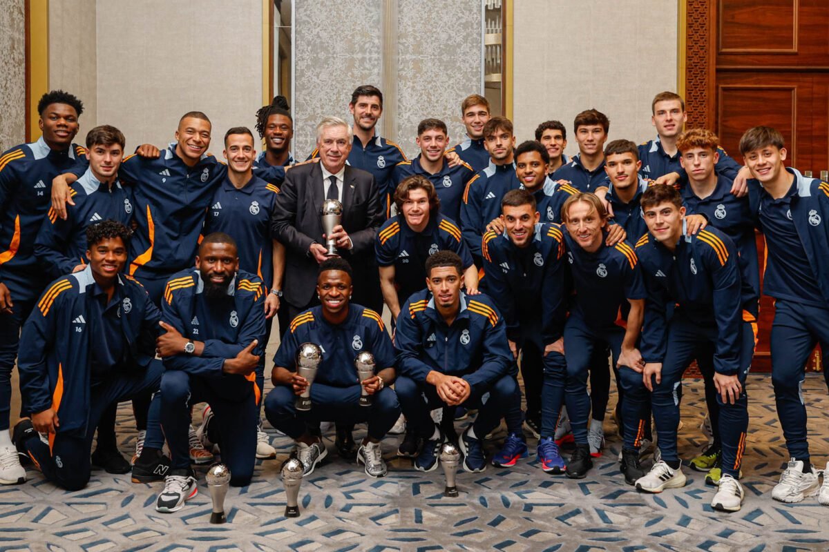 Real Madrid y Vinicius Jr. los grandes triunfadores en The Best.