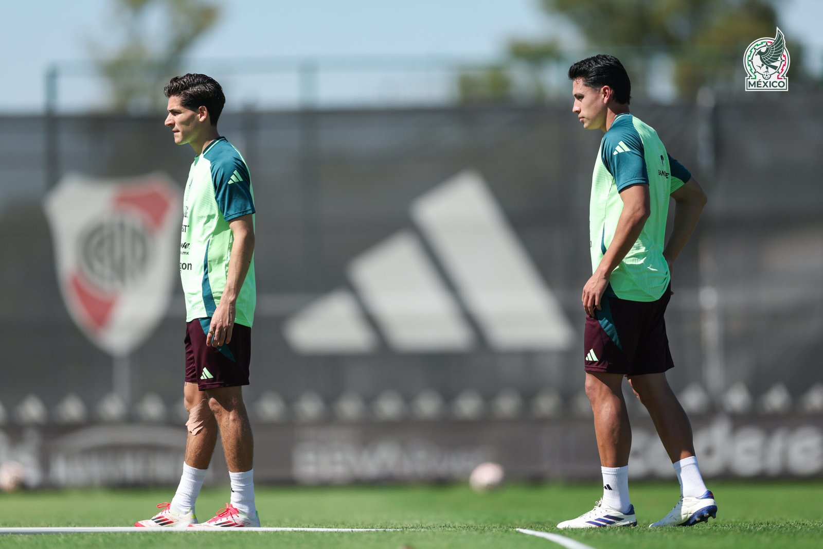 Entrenamiento de la Selección Mexicana.