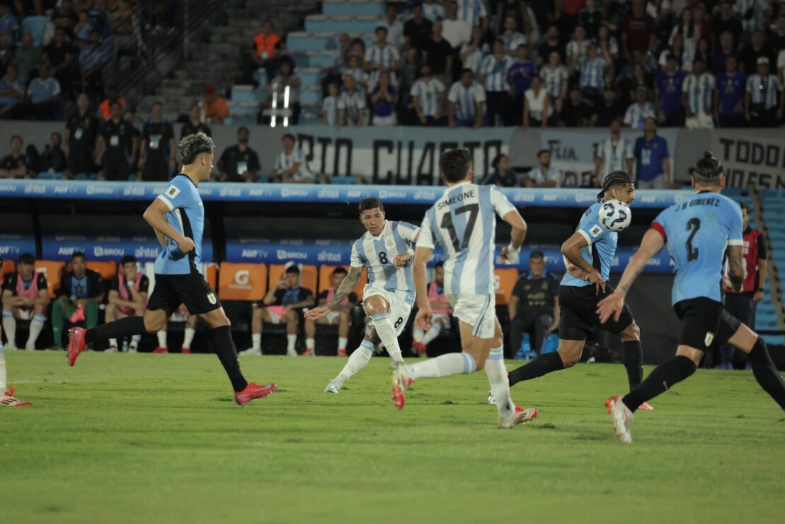 Argentina derrotó a Uruguay.
