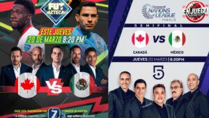 México vs Canadá canal