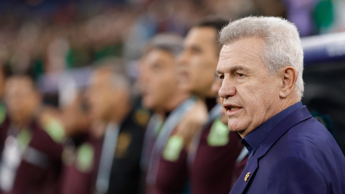 Javier Aguirre director técnico de la Selección Mexicana.