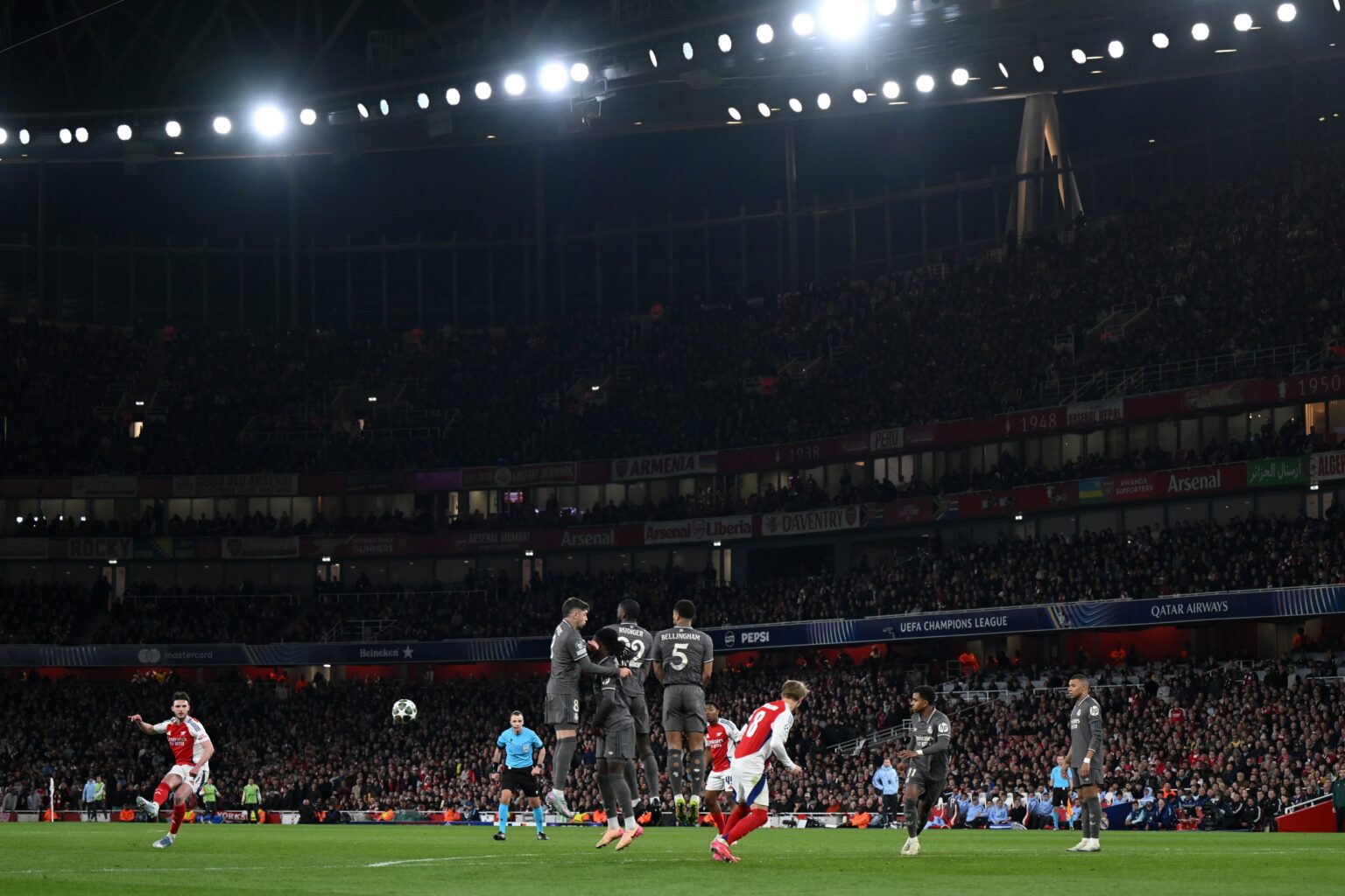 El impresionante gol de Declan Rice.
