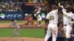 San Diego Padres vence 7-4 a los Giants con cuadrangular de Xander Bogaerts