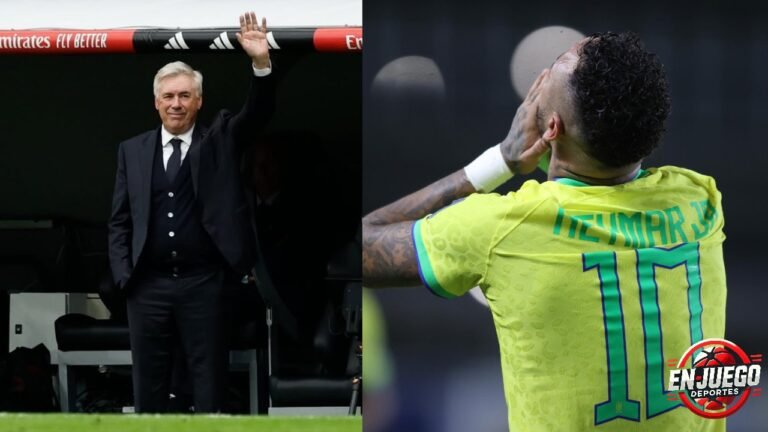 Neymar fuera de la primera convocatoria de Ancelotti con Brasil