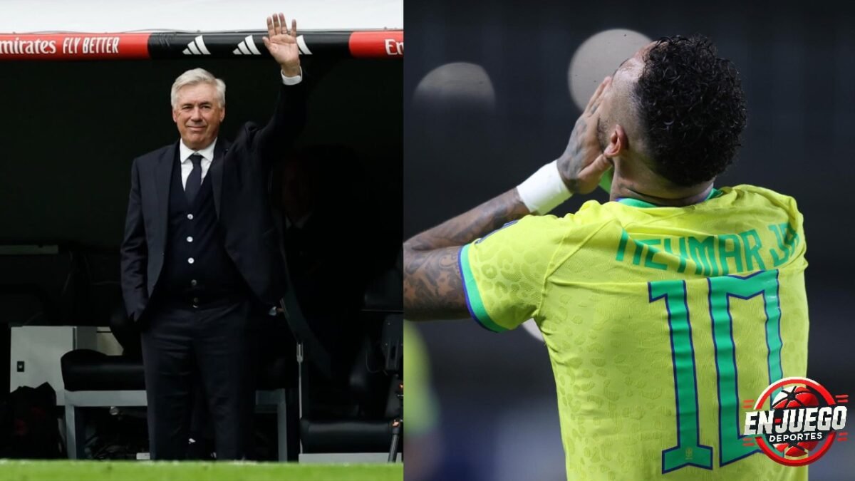 Neymar fuera de la primera convocatoria de Ancelotti con Brasil