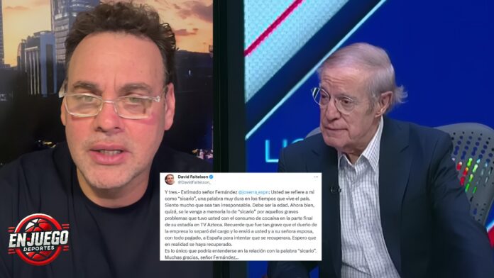 Faitelson vs Joserra, acalorado debate entre los periodistas deportivos.