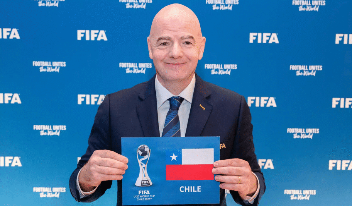 Este jueves el sorteo del Mundial Sub-20 Chile 2025