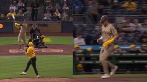 Padres 9 Pirates 4, Fernando Tatis Jr. lesionado en el partido