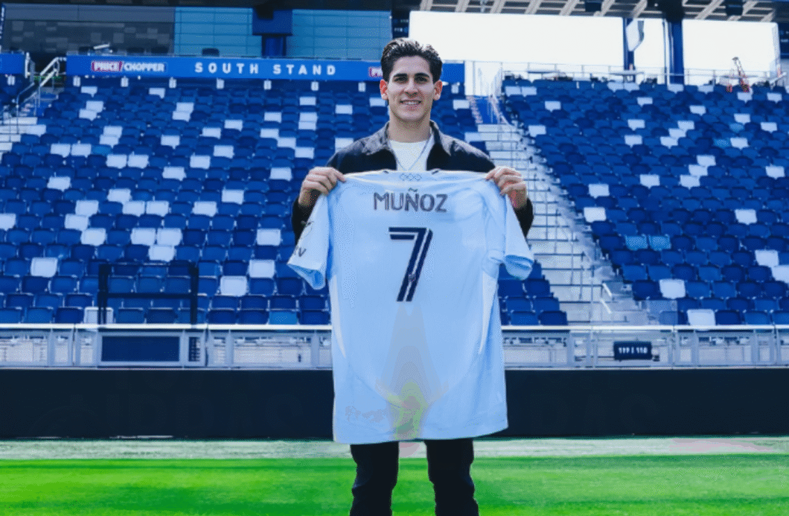 Santi Muñoz feliz de llegar al Sporting KC: "Es un sueño llegar a la MLS"